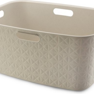 CURVER Kôš na čistú bielizeň SOFTEX 45L | béžová