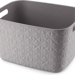 CURVER Úložný košík SOFTEX L recyklovaný plast | sivá