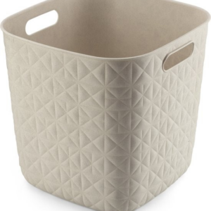 CURVER Košík SOFTEX 15L kocka recyklovaný plast | béžová