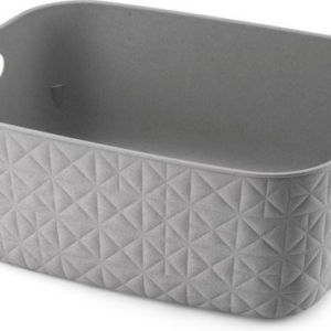 CURVER Úložný košík SOFTEX M recyklovaný plast | sivá