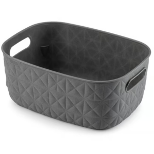 CURVER Úložný košík SOFTEX S recyklovaný plast | tmavosivá