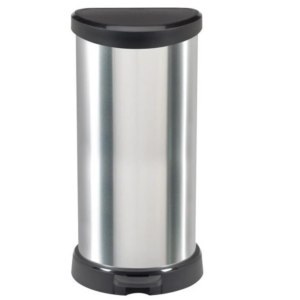 CURVER Odpadkový kôš DECO BIN 40l  |strieborný