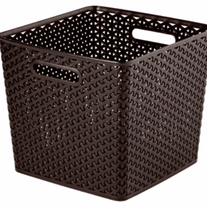 CURVER Box MY STYLE štvorcový | hnedý