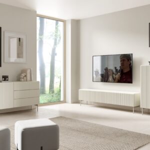 ArtLas Obývacia stena POLY | cashmere