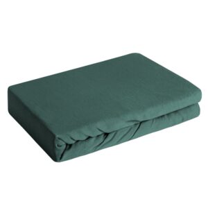 ArtFir Plachta na jednolôžko JERSEY 3 | tmavozelená 90 x 200 x 25 cm