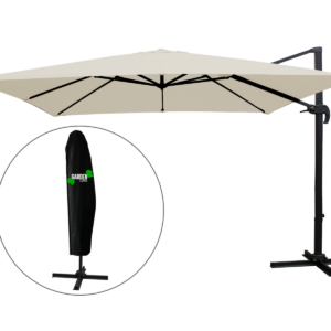 Chomik Záhradný slnečník ROMA | béžová 300 x 400 cm