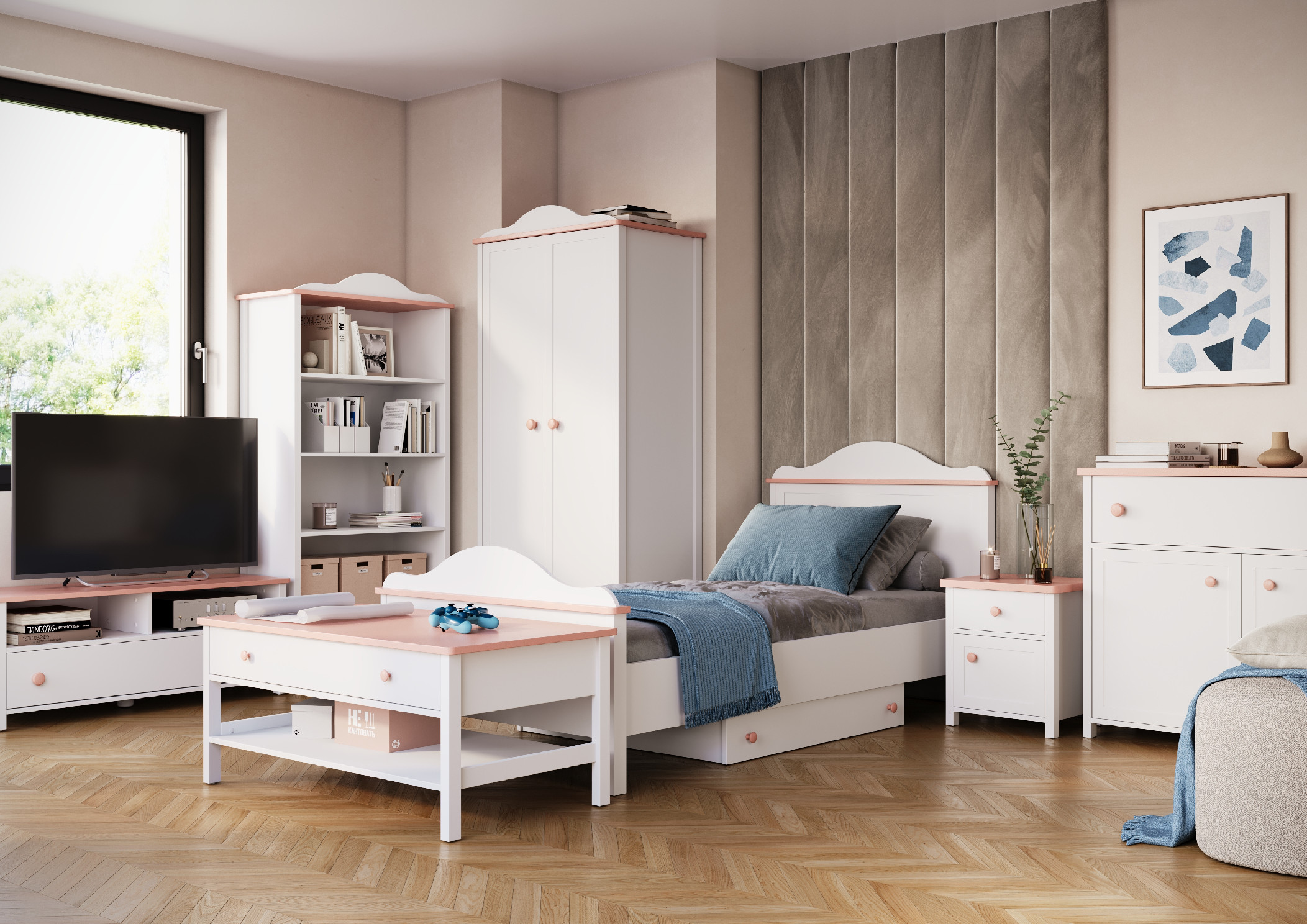 Dig-net nábytok Regál LUNYS LN-02 – Obrázok 6