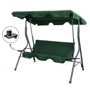 Chomik Záhradná hojdačka SWAY | tmavozelená