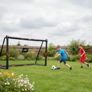 Chomik Futbalová bránka LEGENDS | čierna 180 x 120 cm