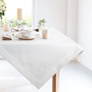 ArtFir Obrus BARI | biela 85 x 85 cm