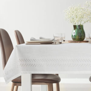 ArtFir Obrus INES 7 | krémová 160 x 350 cm