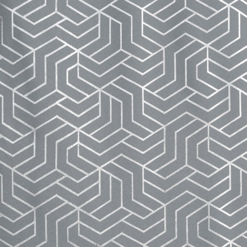 ArtFir Záves SEMI K | strieborná 140 x 250 cm – Obrázok 4