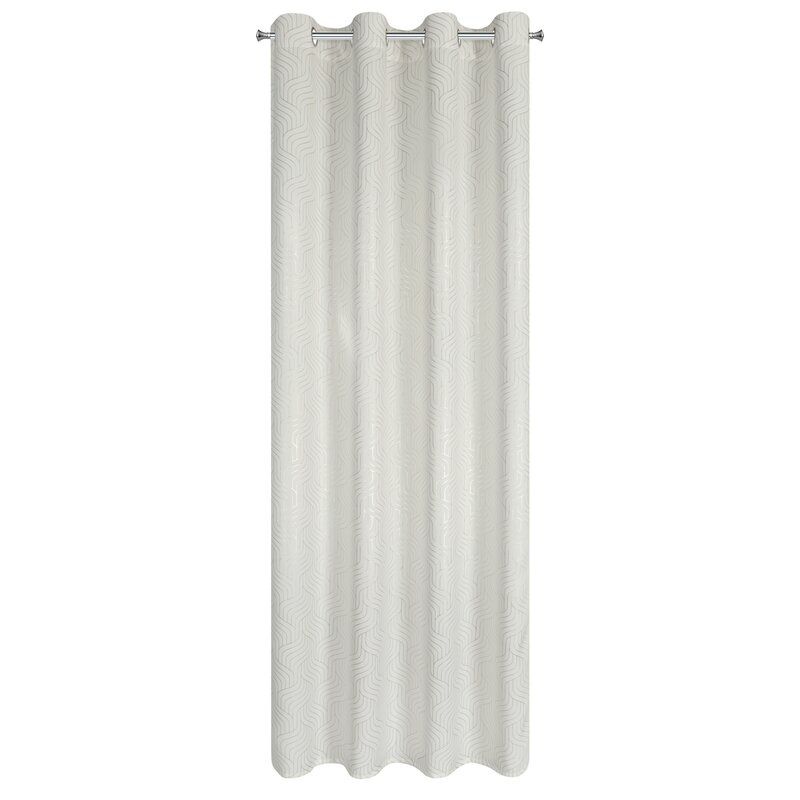 ArtFir Zatemňovací záves OLETA K | biela/šampaň 140 x 250 cm – Obrázok 2