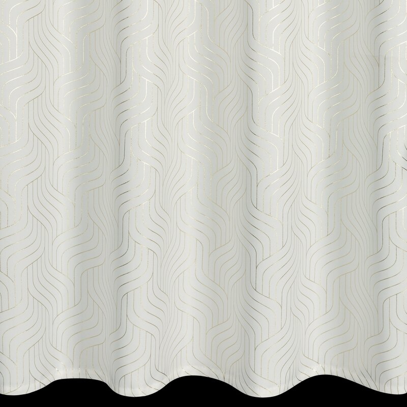 ArtFir Zatemňovací záves OLETA K | biela/šampaň 140 x 250 cm – Obrázok 5