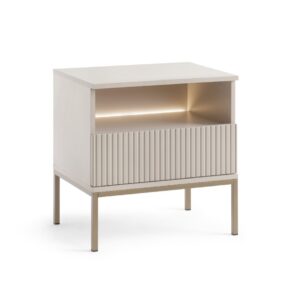 ArtPS Nočný stolík INTENSO S54 | cashmere
