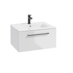 ArtDef Skrinka pod umývadlo FERATA D80 1S/45 | biela 80 cm