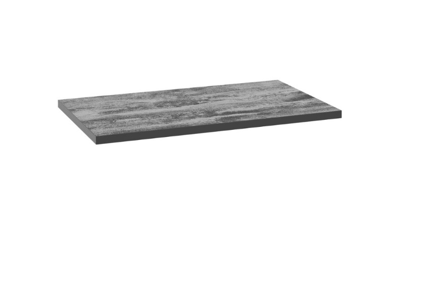 ArtDef Doska pod umývadlo UNI | betón čierny Doska pod umývadlo: 80 cm