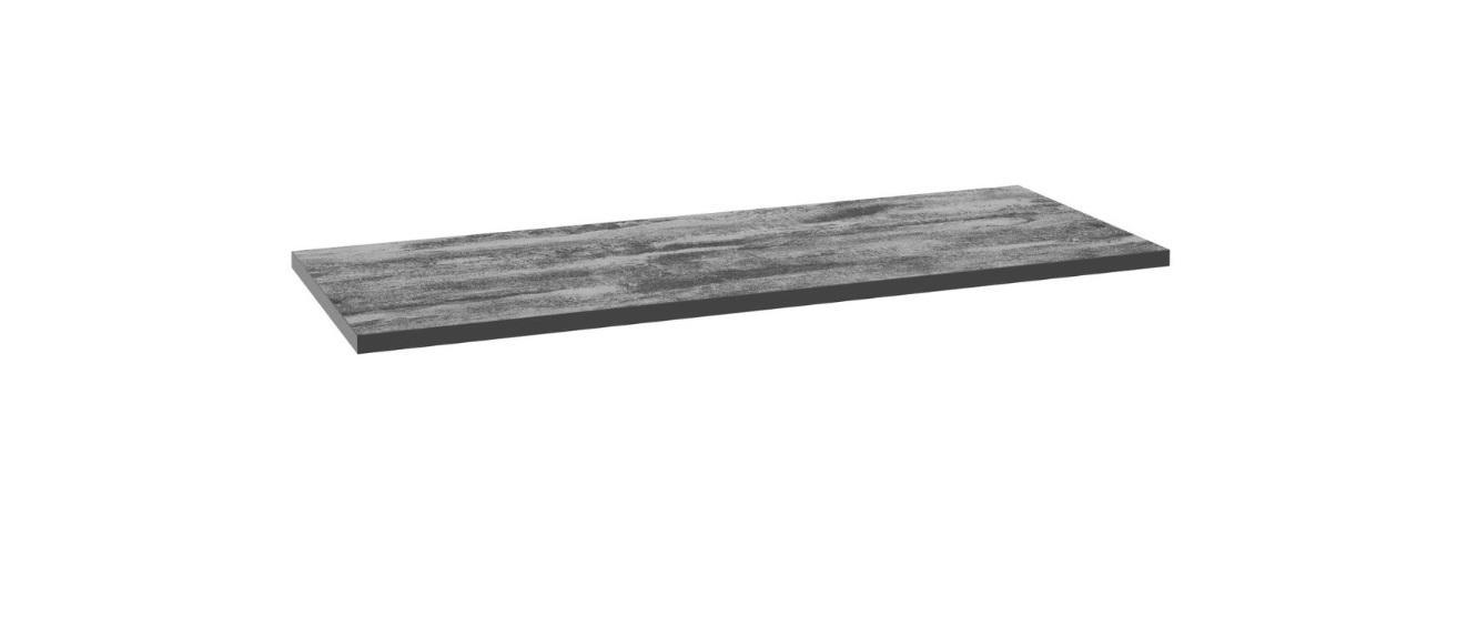 ArtDef Doska pod umývadlo UNI | betón čierny Doska pod umývadlo: 80 cm – Obrázok 4