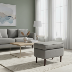 Signal Taburetka RON VELVET | sivá