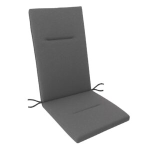 Podsedák na kreslo ELVISIA | tmavá sivá