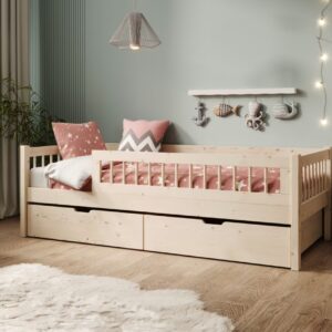 ArtAdrk Detská posteľ FLORA  | borovica 80 x 180 cm