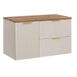 ArtCom Kúpeľňová skrinka s doskou ADEL Cashmere D100/1 | 100 cm