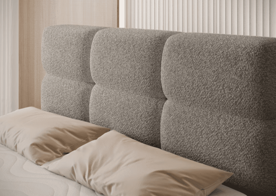ArtElta Jednolôžková posteľ KASPED Boxspring | 140 x 200 cm Farba: Royal 18 – Obrázok 10