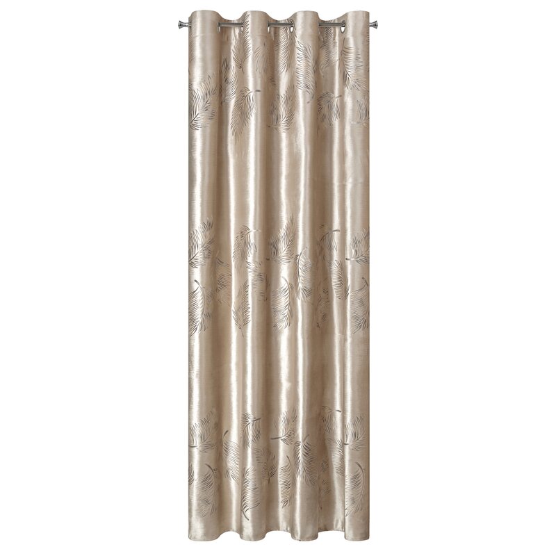 ArtFir Záves IDALIA K | béžová/zlatá 140 x 250 cm – Obrázok 2