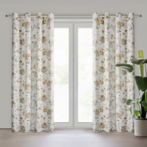 ArtFir Zatemňovací záves NELIA K | béžová/zlatá 140 x 250 cm