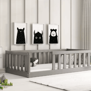 BMS Detská jednolôžková posteľ BELLA SIMA  | 80 x 160 cm Farba: Grafit