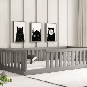 BMS Detská jednolôžková posteľ BELLA SIMA | 90 x 190 cm Farba: Grafit