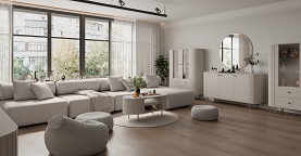 ArtLemp Zrkadlo VAOLIA 702 | pieskovo béžová – Obrázok 7