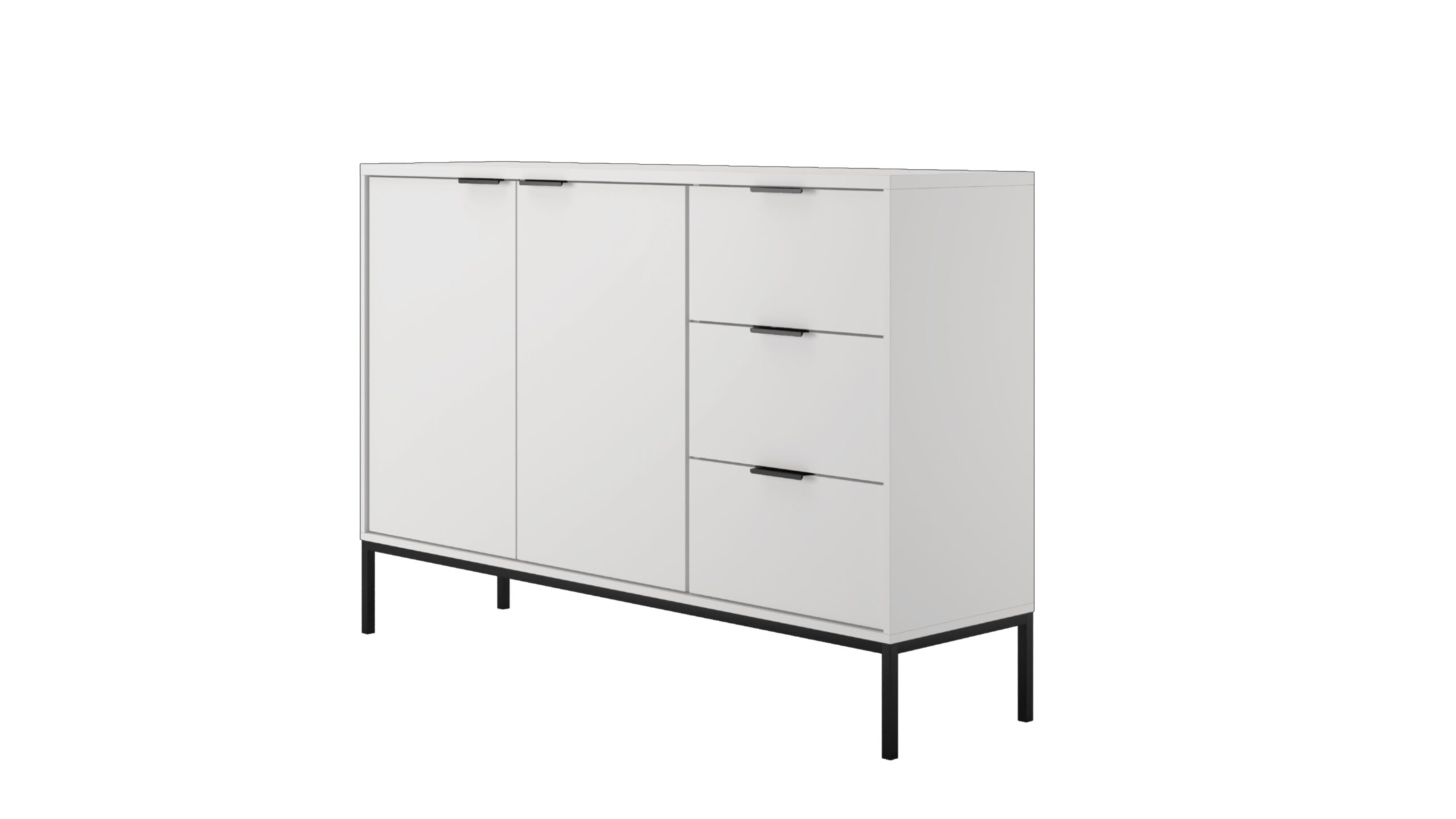 Elvisia Komoda AUSTIN | biela