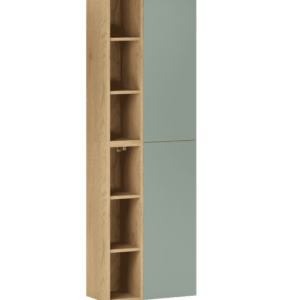 ArtCom Vysoká skrinka ASTER Green ASG 2SP/2UR
