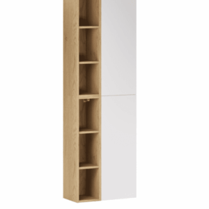 ArtCom Vysoká skrinka ASTER WHITE ASG 2SP/2UR
