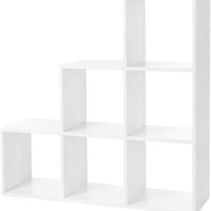 SONGMICS Regál LBC63WT, biely