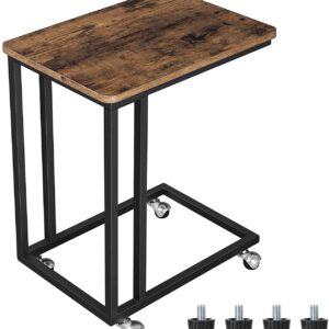 VASAGLE Servírovací stolík na kolieskach 50×60 cm