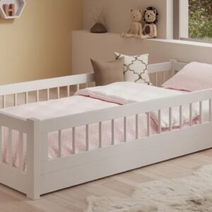 ArtAdrk Detská posteľ DORI | biela 90 x 200 cm