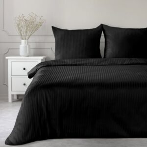 ArtFir Obliečky na dvojlôžko VERA | čierna 220 x 200 cm