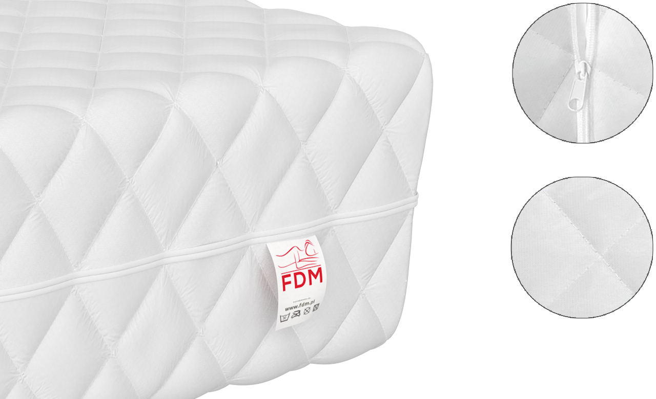 FDM Penový matrac BABY Natural 51 | 70 x 160 cm – Obrázok 6