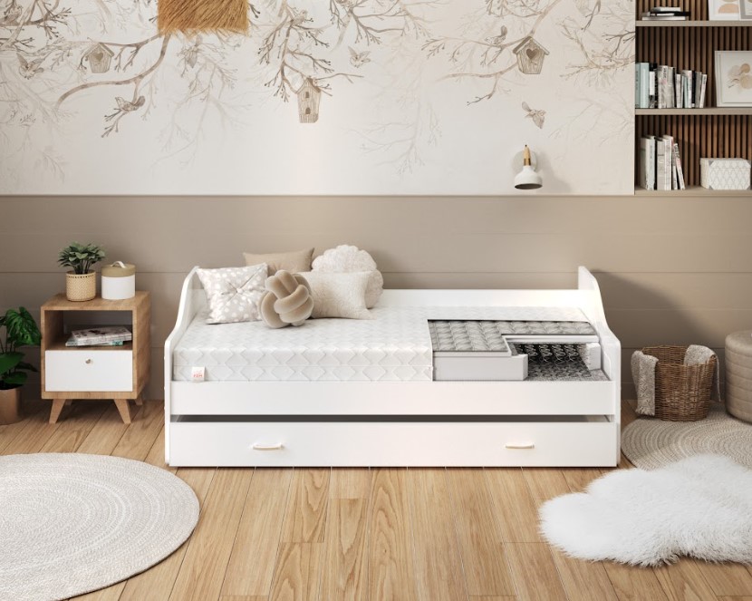 FDM Penový matrac BABY Natural 51 | 70 x 160 cm – Obrázok 3