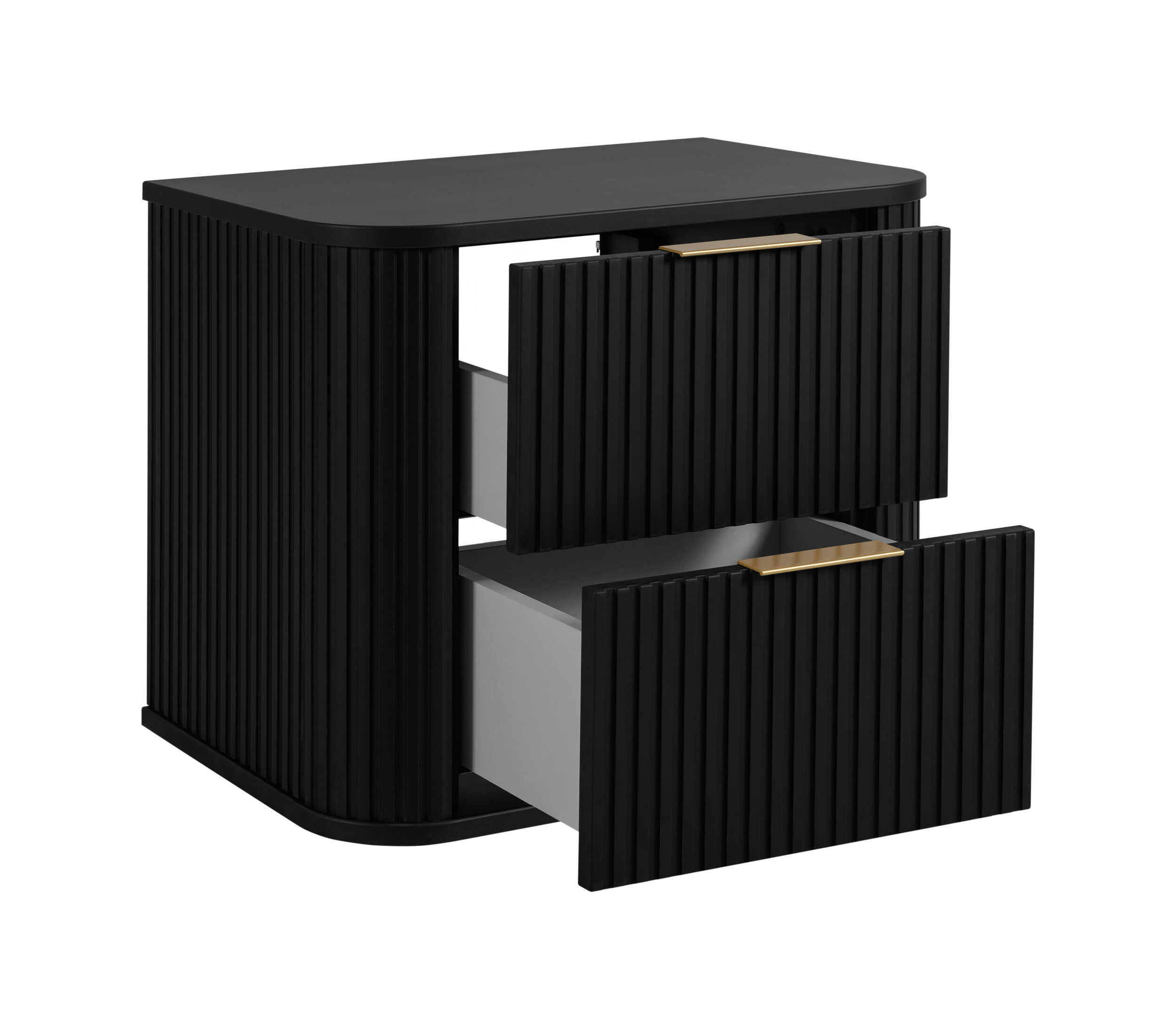 Elvisia Skrinka pod umývadlo ELEGANCE Black | 60 cm – Obrázok 4