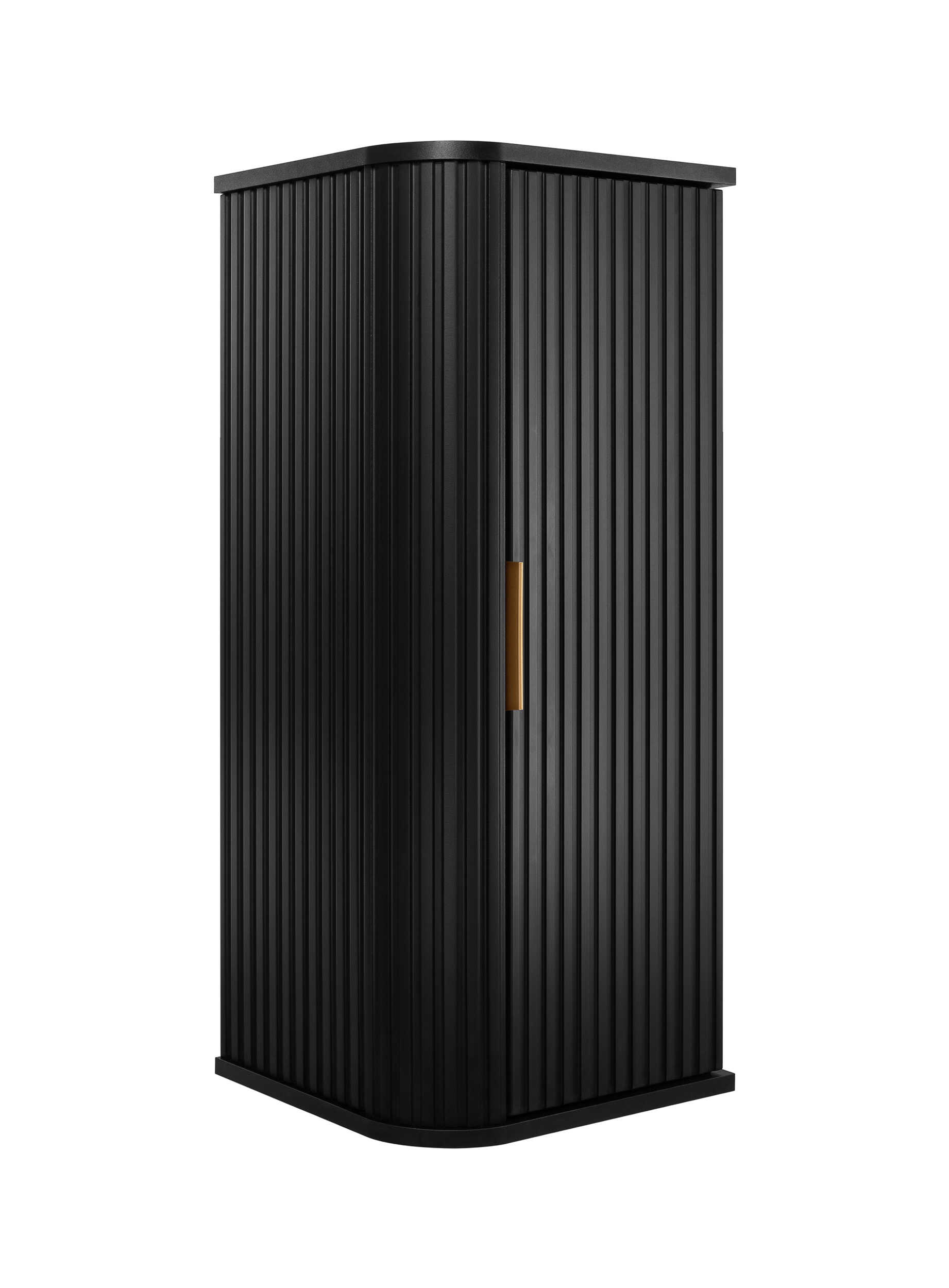 Elvisia Závesná skrinka do kúpeľne ELEGANCE Black