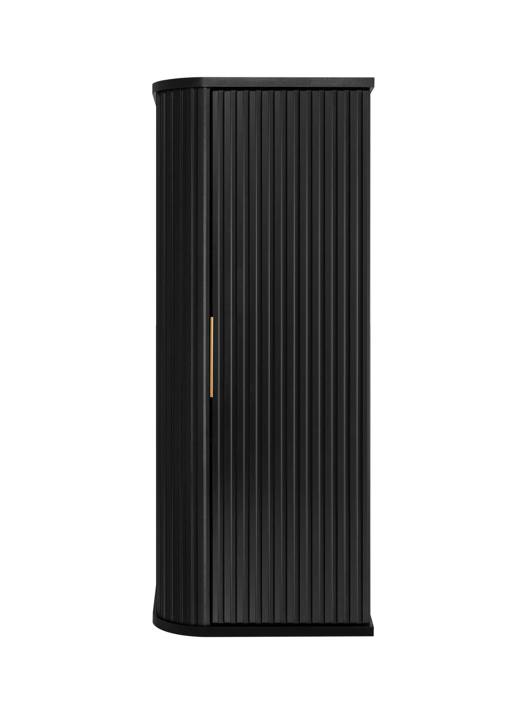Elvisia Závesná skrinka do kúpeľne ELEGANCE Black – Obrázok 2