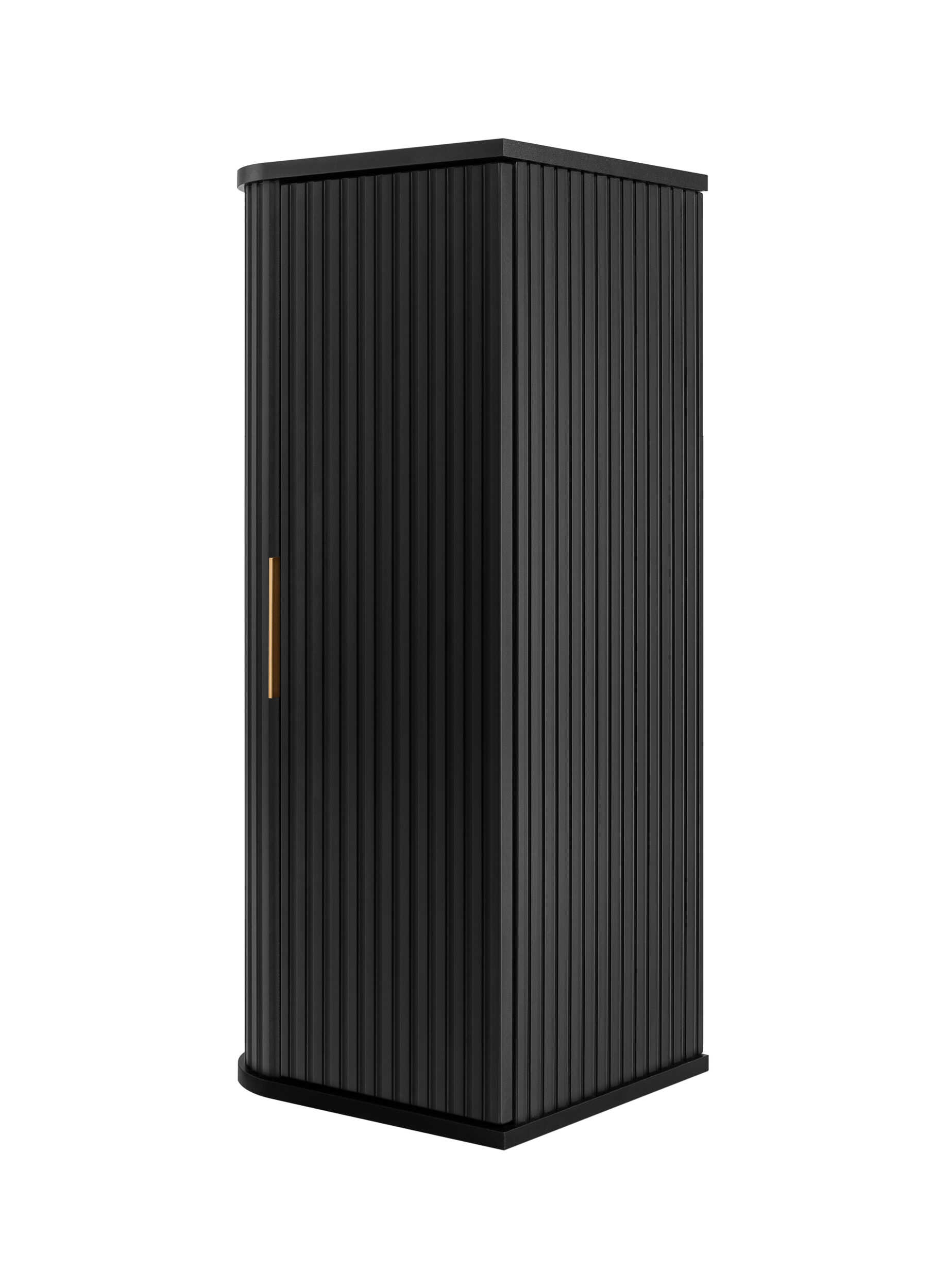 Elvisia Závesná skrinka do kúpeľne ELEGANCE Black – Obrázok 3