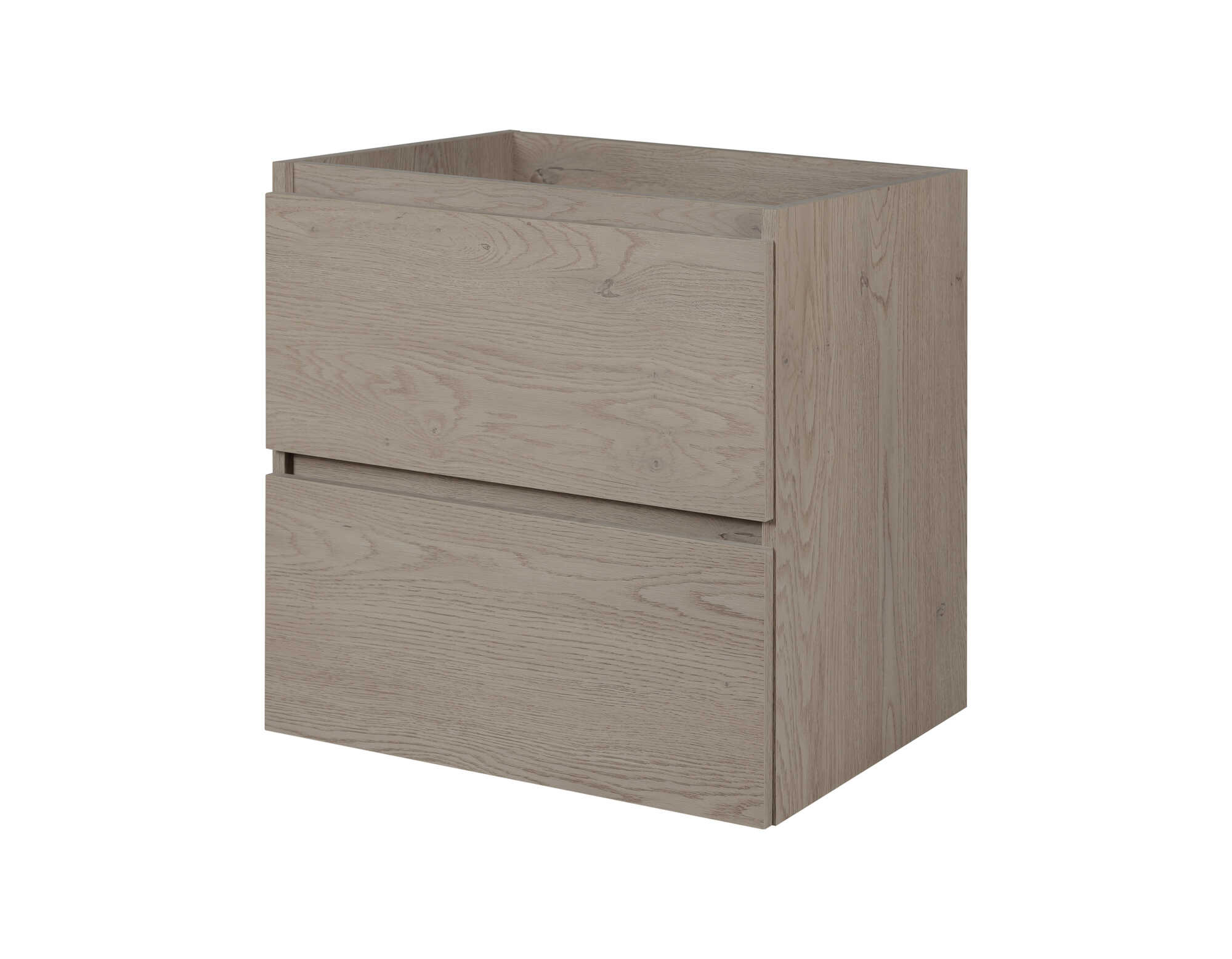 Elvisia Skrinka pod umývadlo s doskou SIMPLE Dark oak D60/1 | 60 cm – Obrázok 10