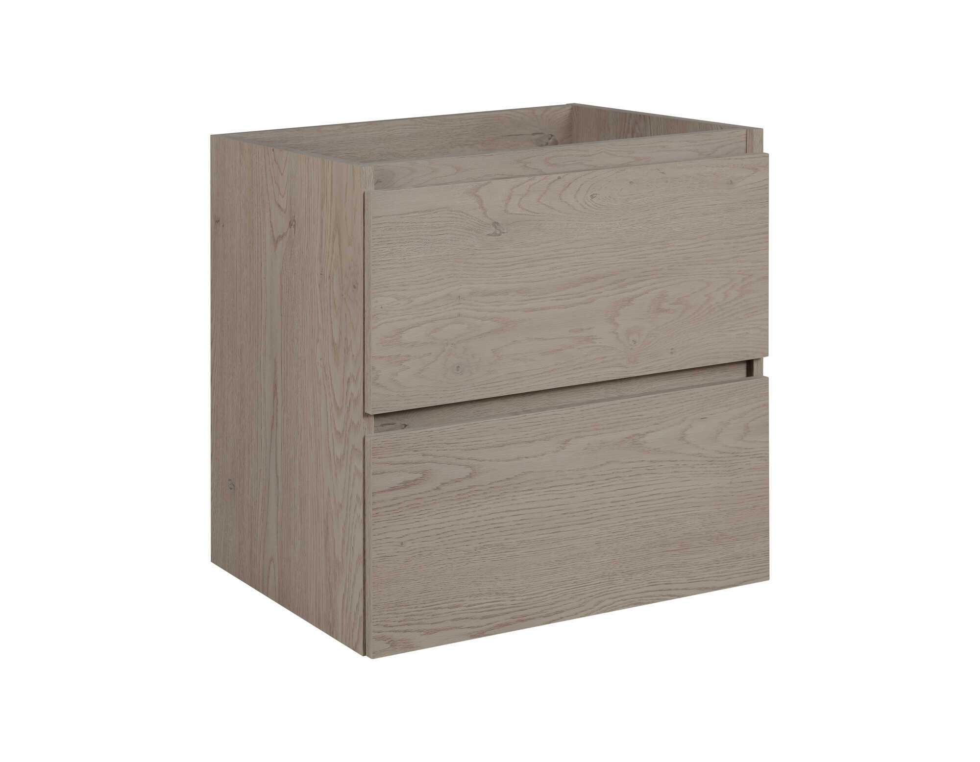 Elvisia Skrinka pod umývadlo s doskou SIMPLE Dark oak D60/1 | 60 cm – Obrázok 9