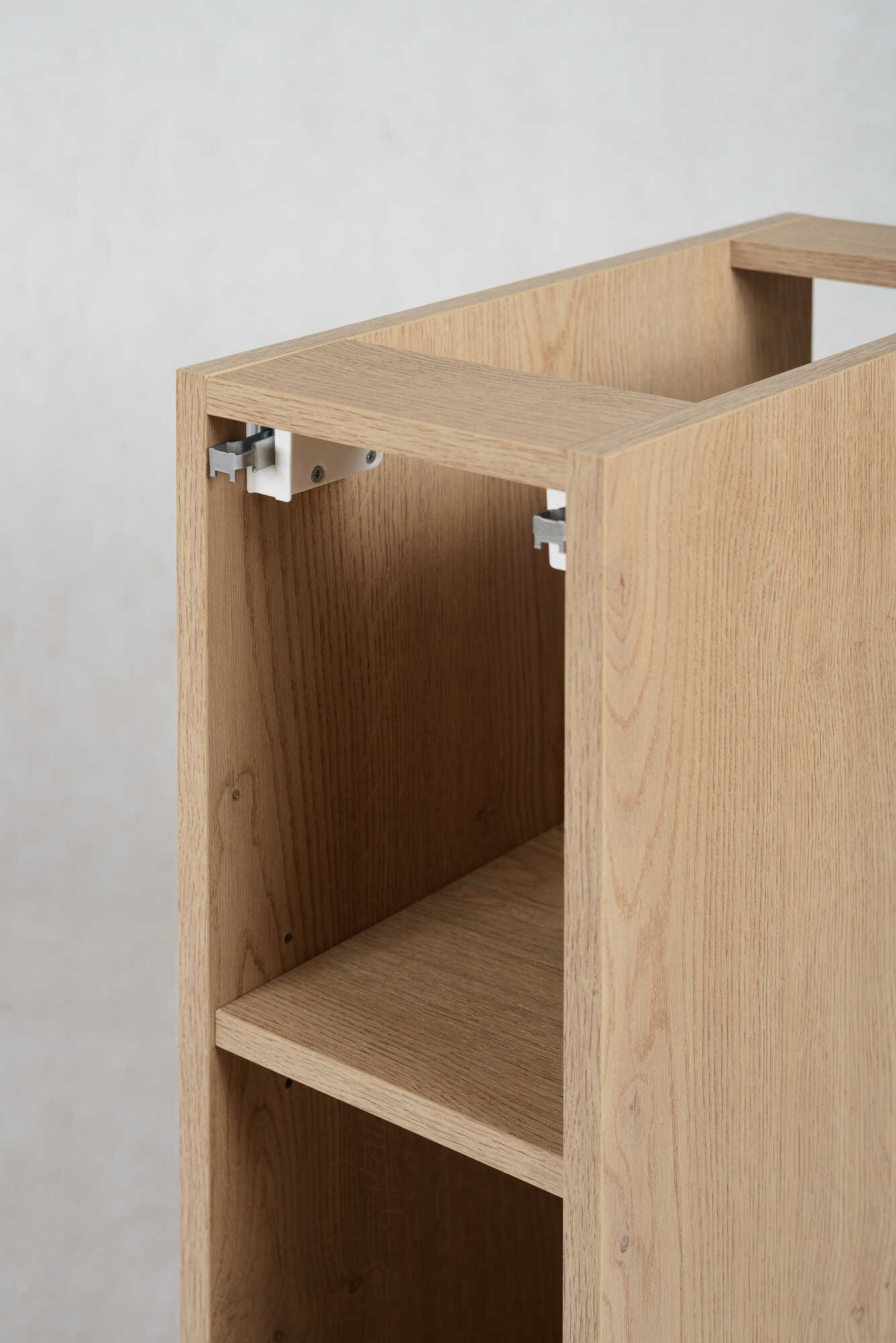 Elvisia Regál do kúpeľne SIMPLE | light oak – Obrázok 9