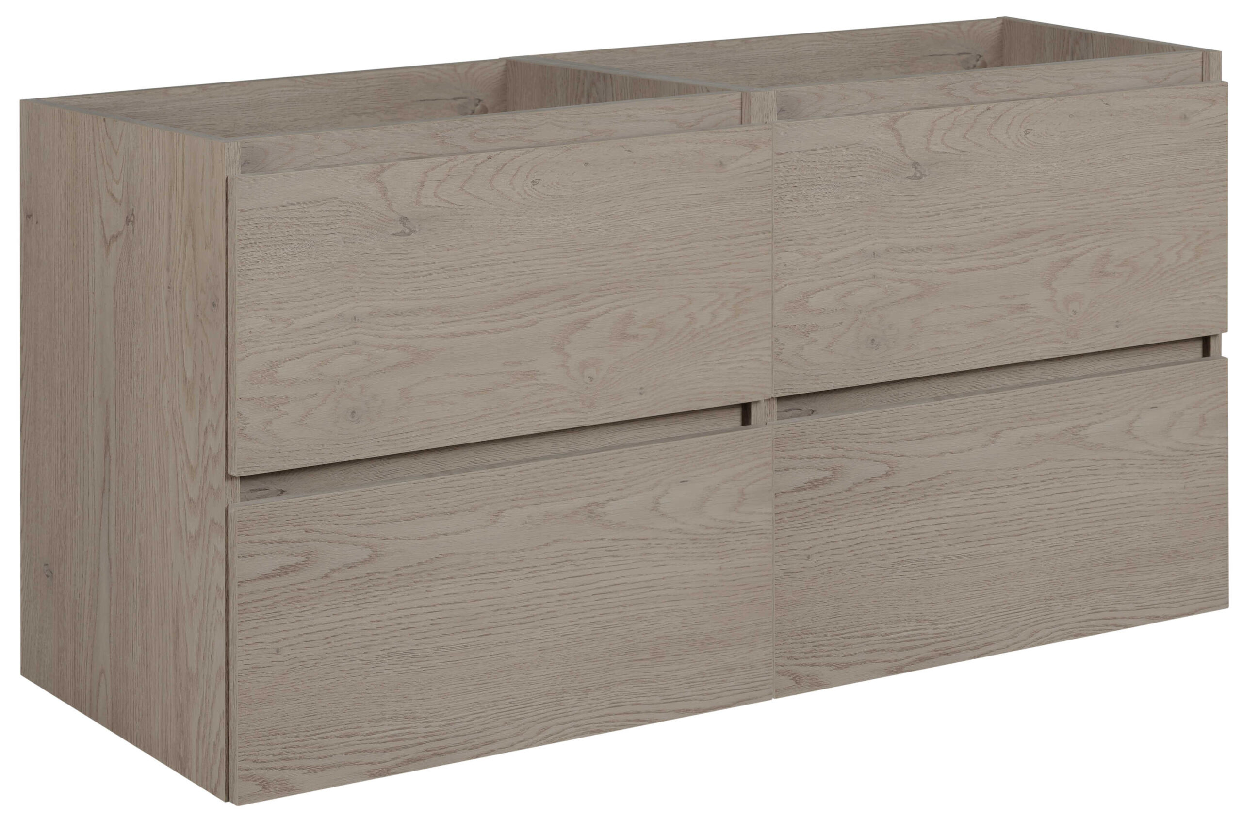 Elvisia Skrinka pod umývadlo s doskou SIMPLE Dark oak D120/1 | 120 cm – Obrázok 3