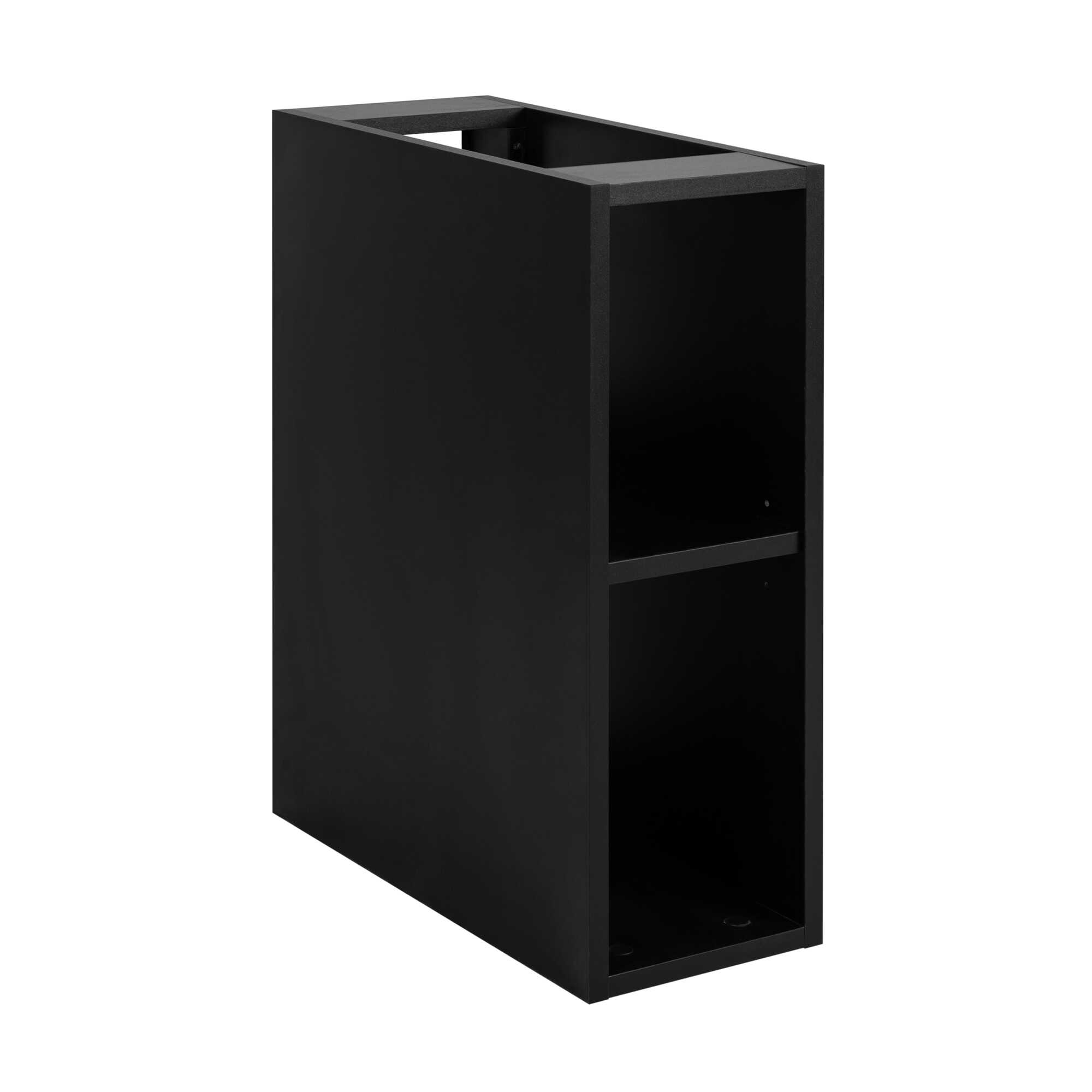Elvisia Regál do kúpeľne LOFT | black